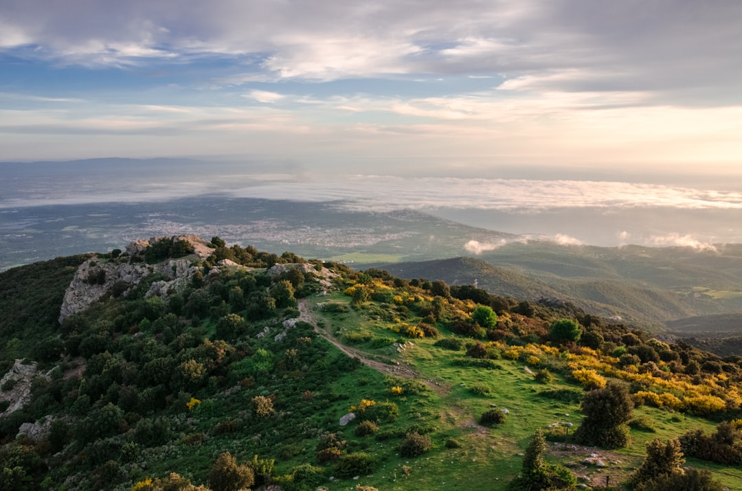 Paysage romantique de France